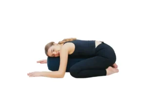 Supported Child’s Pose (Balasana) Restorative Yoga Pose