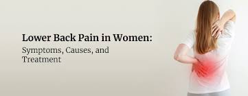 What Can Cause Lower Back Pain in Women