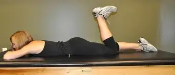Prone Knee Bend