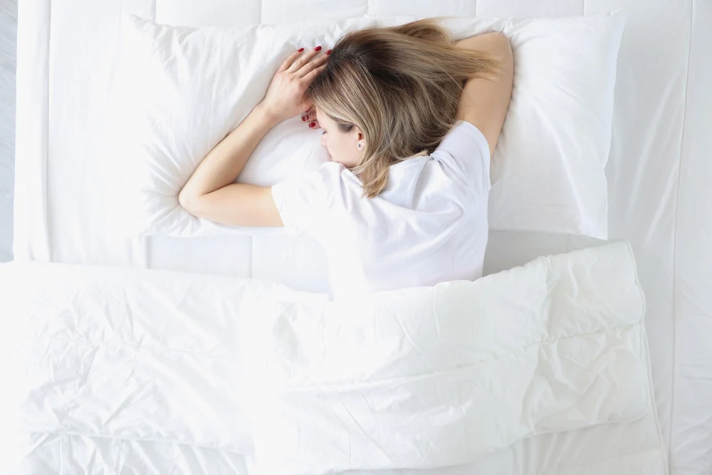 Stomach sleepers with back pain.