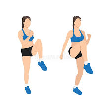 High knees