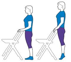 Standing heel lift
