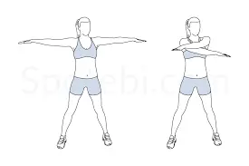 Cross-body arm swings