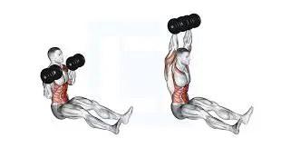Dumbbell z-press