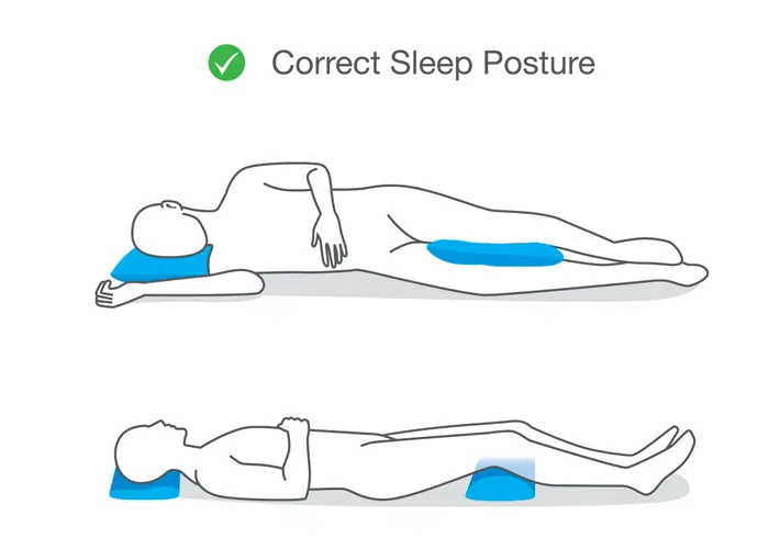 How to Sleep in lower Back Pain