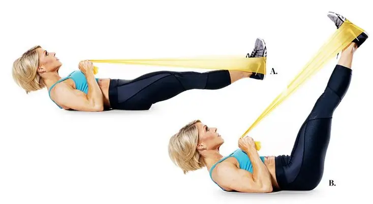 Banded Leg Raises