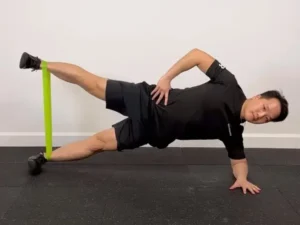Banded Side plank