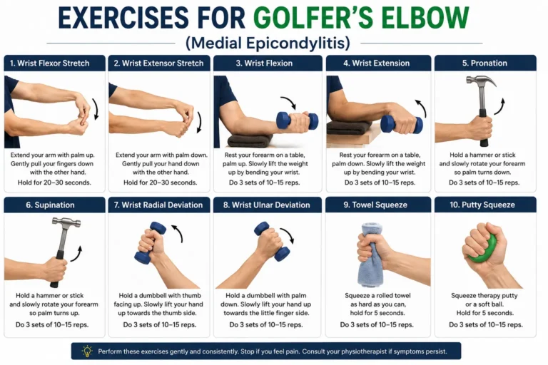 Exercise For Golfer’s Elbow