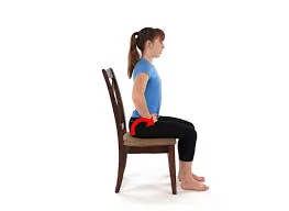 pelvic tilt exercise in sitting