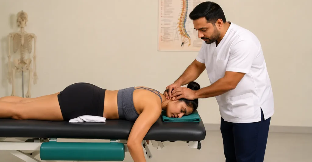 Cervicothoracic-Junction-Manipulation-in-Prone-Technique