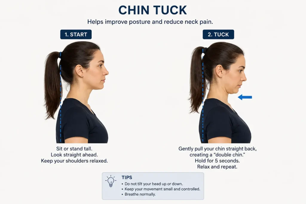 Chin Tuck Exercise