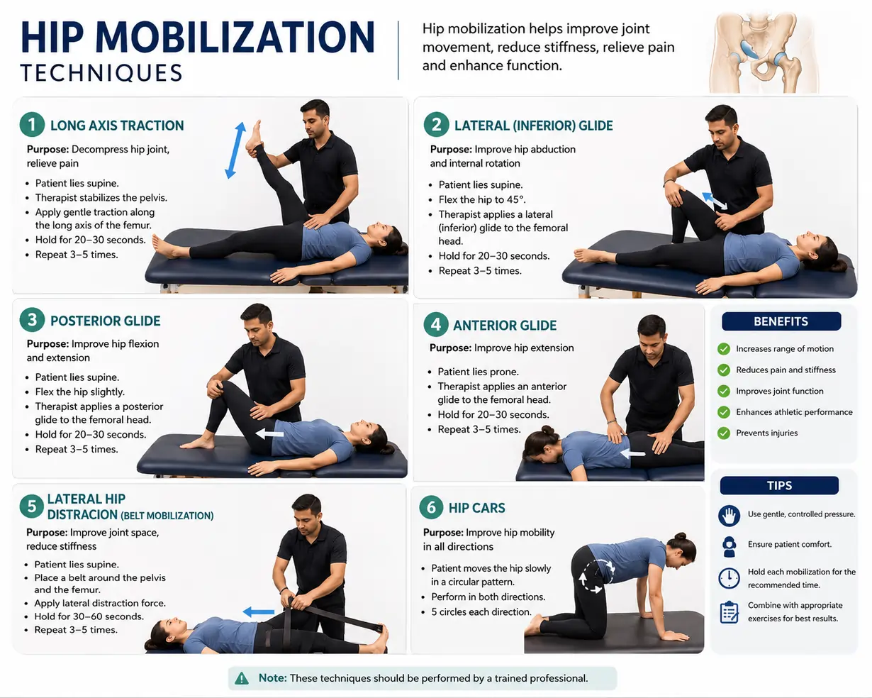 Hip Joint Mobilization Technique