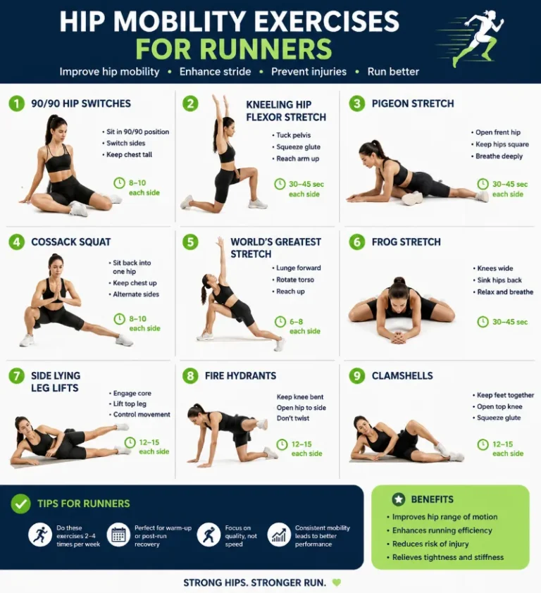 Hip Mobility Exercises for Runners