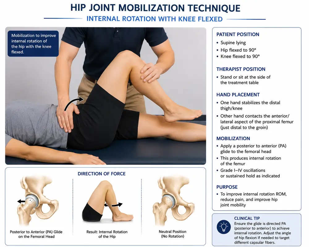 Internal Rotation with Knee Flexed position