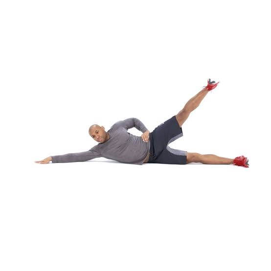 side lying leg lift