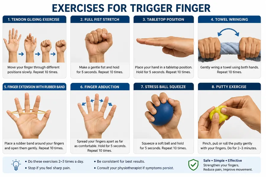 Exercises For Trigger Finger