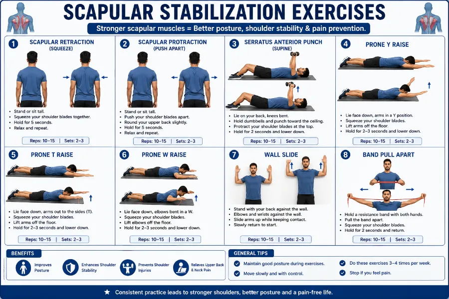 Scapular Stabilization Exercises