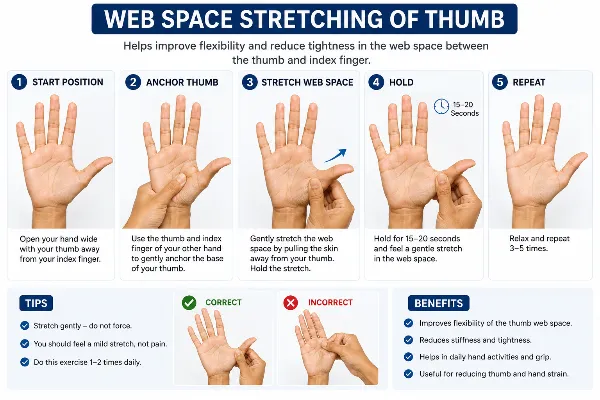 Web space stretching