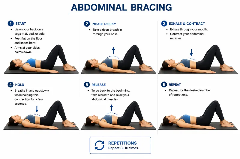 abdominal bracing