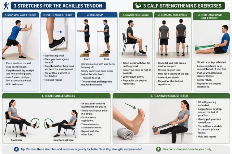 achilles tendonitis exercises