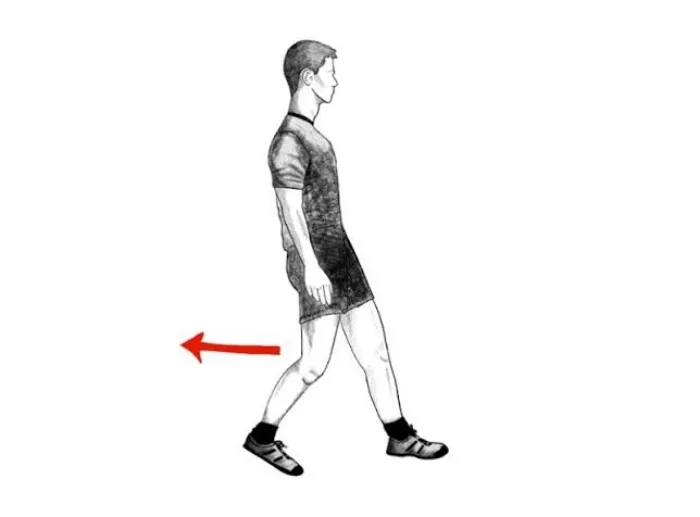 backward walking
