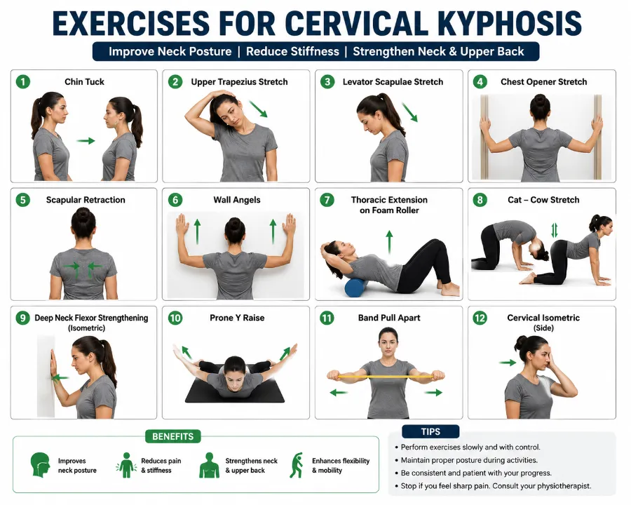 Exercises For Cervical Kyphosis