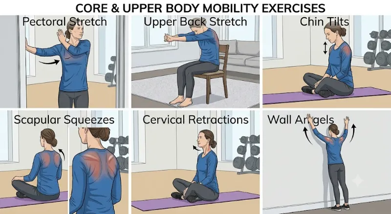 exercises to fix tech neck hump