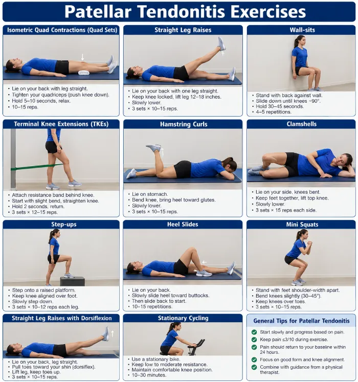 Patellar Tendonitis Exercises
