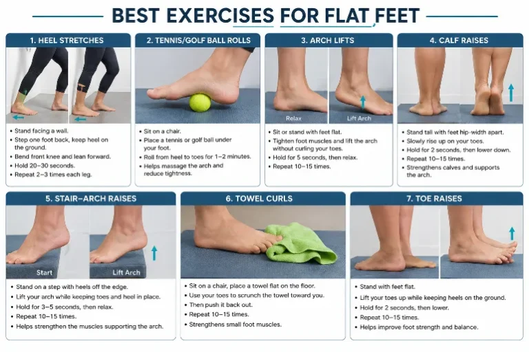 the best flat feet exercises