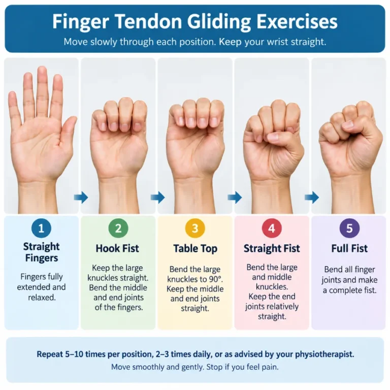 Finger Tendon Gliding Exercise