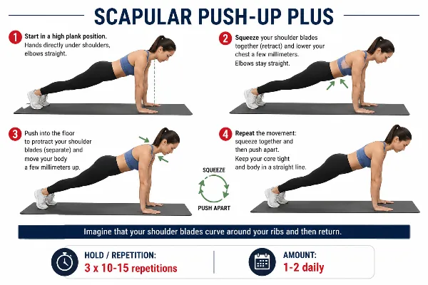 Scapular Push-Up Plus