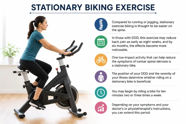 Stationary Biking Exercise