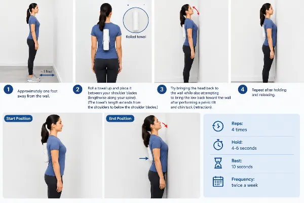 Thoracic Spine Extension Mobile Towel