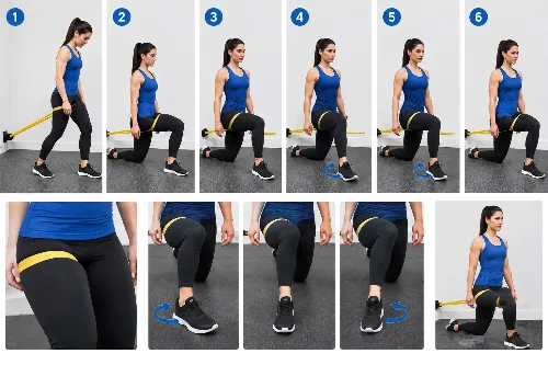Banded Hip Distraction With Internal Rotation