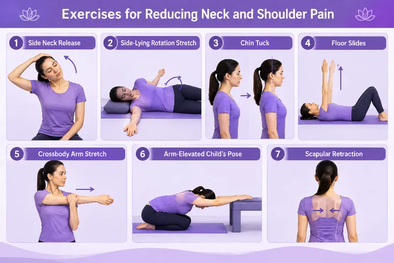 Best Desk Exercises for Neck and Shoulder Pain