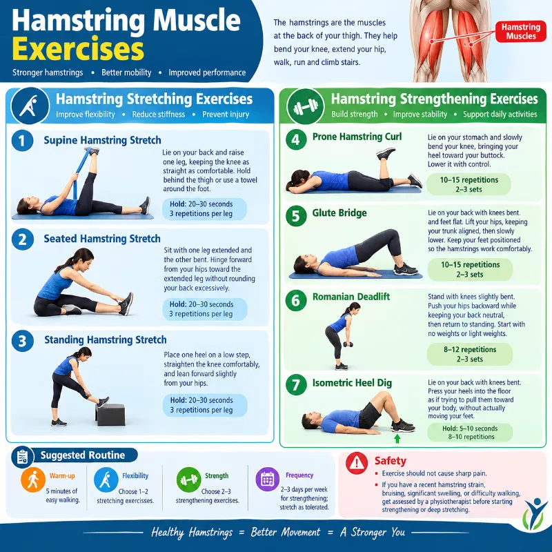 Hamstring Muscle Exercises