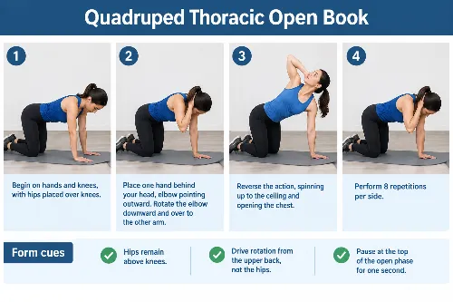 Quadruped Thoracic Open Book