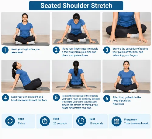 Seated Shoulder Stretch